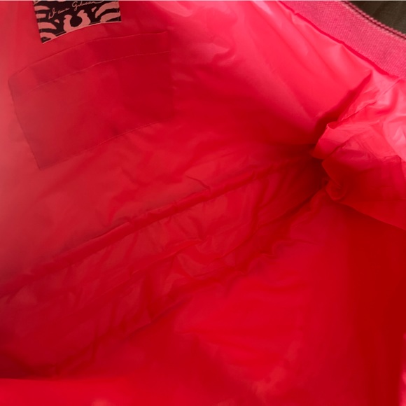 Dana Gibson Leopard Tote bag in pink - Picture 4 of 4